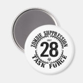 生物学的災害［有害物質］ゾンビタスクフォース マグネット (正面/裏面)