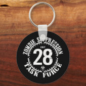 生物学的災害［有害物質］：ゾンビ伝染キーチェーン キーホルダー (正面)