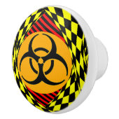 生物学的災害［有害物質］デザインバイケネス・ヨンチッチ セラミックノブ (右)