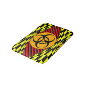 生物学的災害［有害物質］デザインバイケネス・ヨンチッチ バスマット (アングル)