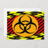 生物学的災害［有害物質］デザインバイケネス・ヨンチッチ ポストカード (正面/裏面)