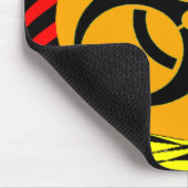 生物学的災害［有害物質］デザインバイケネス・ヨンチッチ マウスパッド (コーナー)