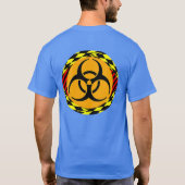 生物学的災害［有害物質］デザインバイケネス・ヨンチッチ Tシャツ (裏面)