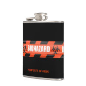生物学的災害［有害物質］パーソナライズされたフラスコ フラスク (左)
