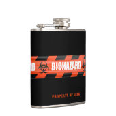 生物学的災害［有害物質］パーソナライズされたフラスコ フラスク (右)