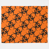 生物学的災害［有害物質］ フリースブランケット (正面(横))