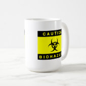 生物学的災害［有害物質］マグ コーヒーマグカップ (正面右)