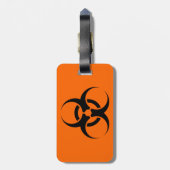 生物学的災害［有害物質］ ラゲッジタグ (裏面縦)