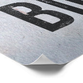 生物学的災害［有害物質］危険標識 ポスター (角)