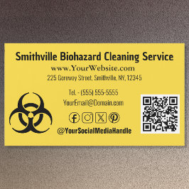 生物学的災害［有害物質］業界 – 磁気名刺