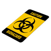 生物学的災害［有害物質］標識 マグネット (左側)