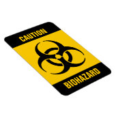 生物学的災害［有害物質］標識 マグネット (右側)