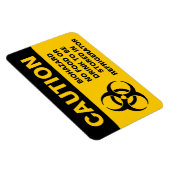 生物学的災害［有害物質］標識 マグネット (右側)