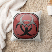 生物学的災害［有害物質］毒性 クッション (ブランケット)