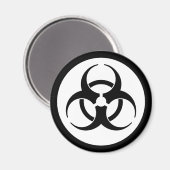 生物学的災害［有害物質］記号磁石 マグネット (正面/裏面)