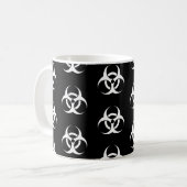 生物学的災害［有害物質］記号 コーヒーマグカップ (正面左)