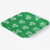 生物学的災害［有害物質］記号 ペーパープレート (傾斜あり)