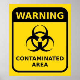 生物学的災害［有害物質］警告標識 ポスター