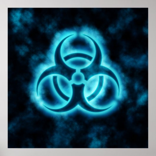 生物学的災害［有害物質］霧ポスター ポスター (正面)