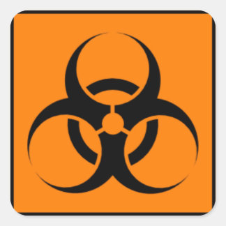 生物学的災害［有害物質］5 スクエアシール
