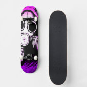 生物学的災害［有害物質］ GASMASKの有毒物質 スケートボード (正面)