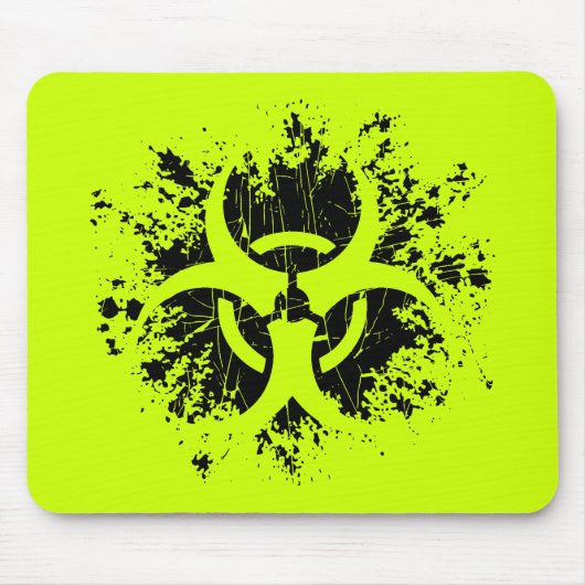 生物学的災害［有害物質］ - Splat マウスパッド (正面)
