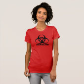 生物学的災害［有害物質］ Tシャツ (正面フル)