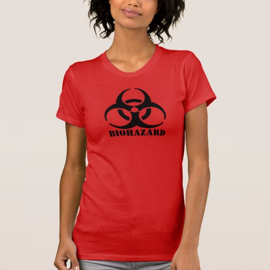生物学的災害［有害物質］ Tシャツ (正面)