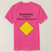 生物学的物質 Tシャツ (デザイン正面)