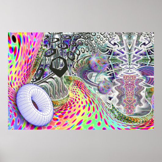 生物学的論理ドーナツのポスター ポスター (正面)