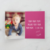 生物学的、養子縁組、フォスター…ママ カード (内部)