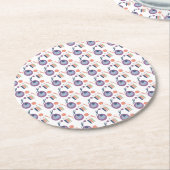 生物学研究室先生教室 ラウンドペーパーコースター (アングル)