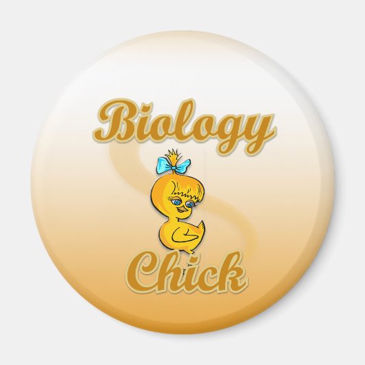 生物学研究 マグネット (正面)