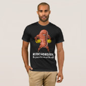 生物学科学のMitochondriaのおもしろいな冗談 Tシャツ (正面フル)