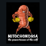 生物学科学ミトコンドリアおもしろいジョーク ポスター<br><div class="desc">生物学科学ミトコンドリアおもしろいジョークデザイン生物学の愛好家。</div>