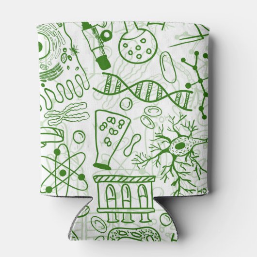 生物学科学研究者卒業 缶クーラー (裏面)