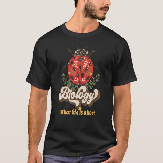 生物学級先生評価新学期 Tシャツ (正面)