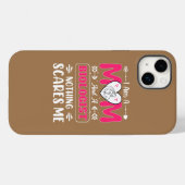 生物学者おもしろい母、生物学者母おもしろい Case-Mate iPhoneケース (裏面 (横))