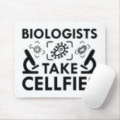 生物学者が地下室に入る マウスパッド (マウス)