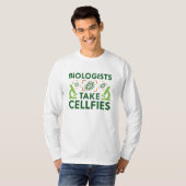 生物学者が地下室に入る Tシャツ (正面フル)