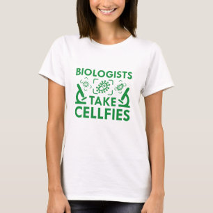 生物学者が地下室に入る Tシャツ
