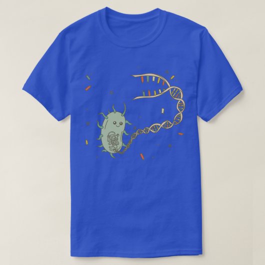 生物学者の微生物学 Tシャツ (デザイン正面)