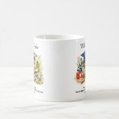 🎓生物学者の旅立ち 卒業マグカップ コーヒーマグカップ (中央)