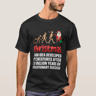生物学者の進化先生科学 – 生物学Chri Tシャツ
