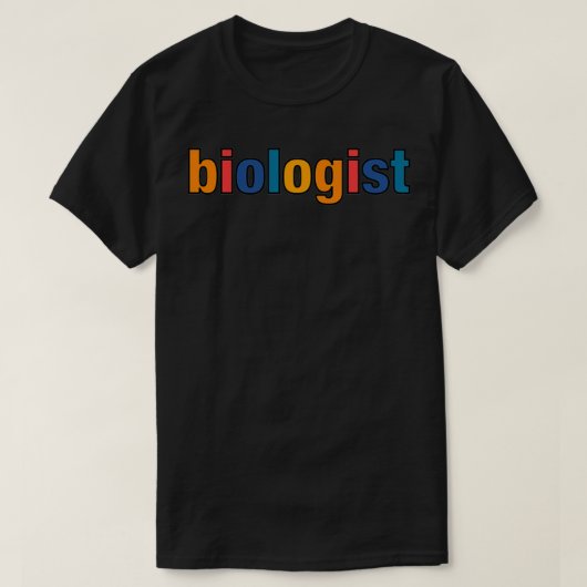 生物学者2 Tシャツ (デザイン正面)