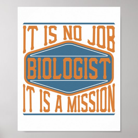 生物学者 – それは仕事ではない、それは使命である ポスター (正面)