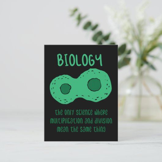 生物学者 ポストカード (スタンド正面)