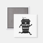 生物学者|顕微鏡生物学勉強贈与アイディア マグネット (正面/裏面)