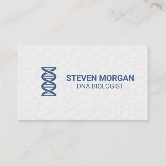 生物学者 | DNAアイコン 名刺 (正面)