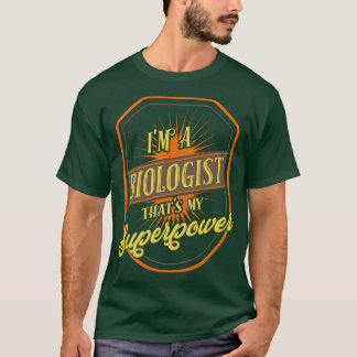 生物学者 Tシャツ